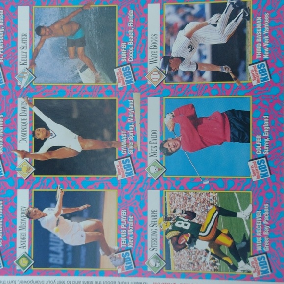 Sports Illustrated Uncut Card Kelly Slater Nick Faldo - Picture 3 of 5